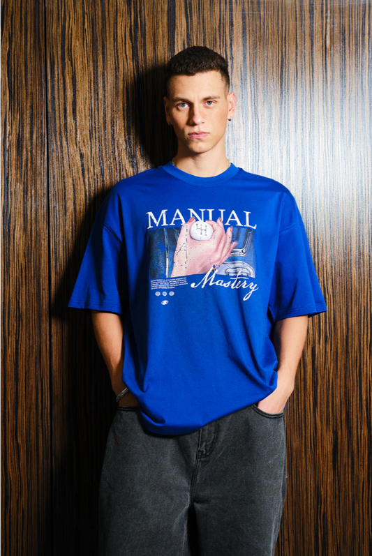 Blue Oversize t shirt