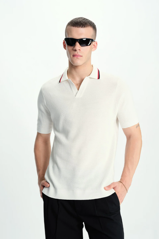 White Polo t shirt